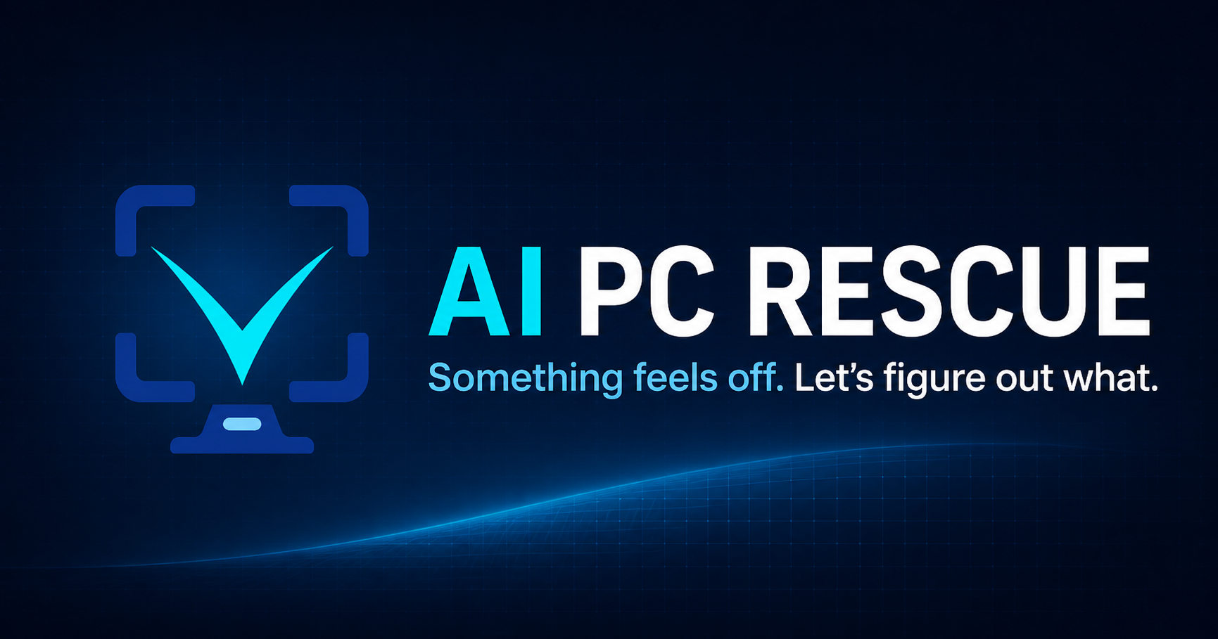 AI PC Rescue — Something feels off. Let’s figure out what.